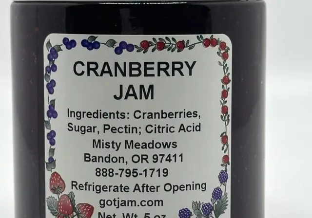 Bandon Cranberry Jam